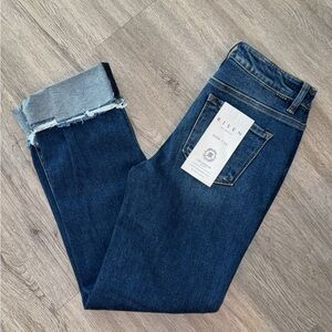 Risen Women's Straight Leg Jeans - Blue